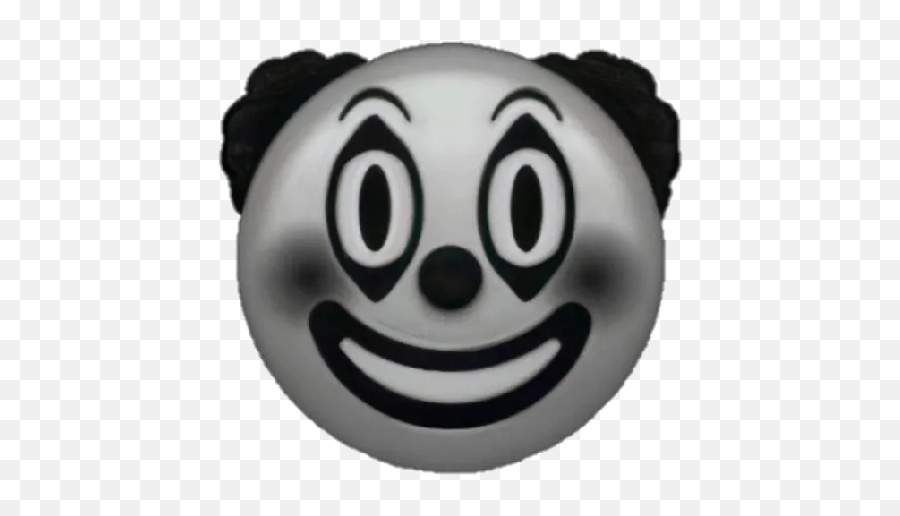 Emojis Black Stickers For Whatsapp - Happy Emoji,Blacck And White Lol Emoji