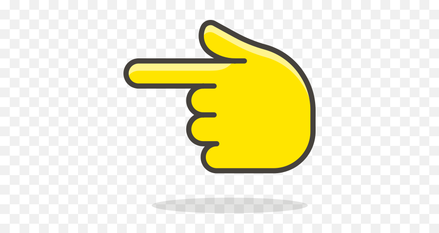 Backhand Index Pointing Left Free Icon Of 780 Free Vector - Pointing Left Emoji,Pointing To Head Emoji