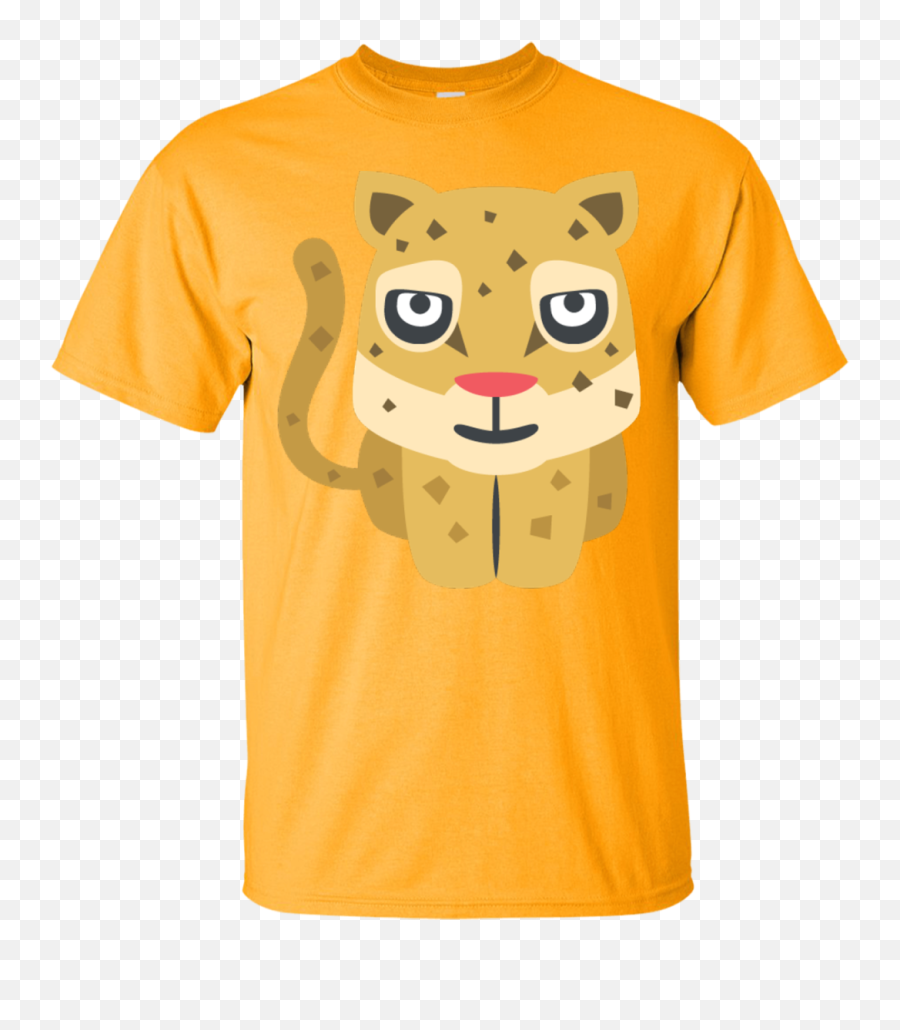 Leopard Emoji Unisex T - Film Shirt,Cute Leopard Emojis