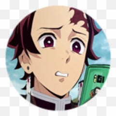 Sus - Disgusted Tanjiro Funny Face Emoji,Sus Face Emoji