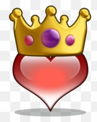 Championship Hearts Card Game Hd - Rummy Emoji,Queen America Emoji