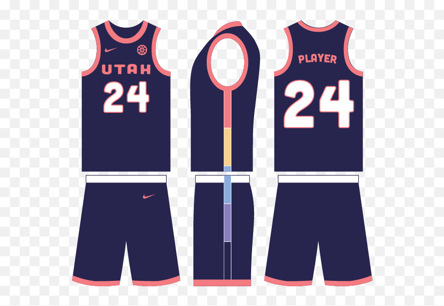 Utah Pioneers Concept Rebrand - Sleeveless Emoji,Utah Jazz Emojis