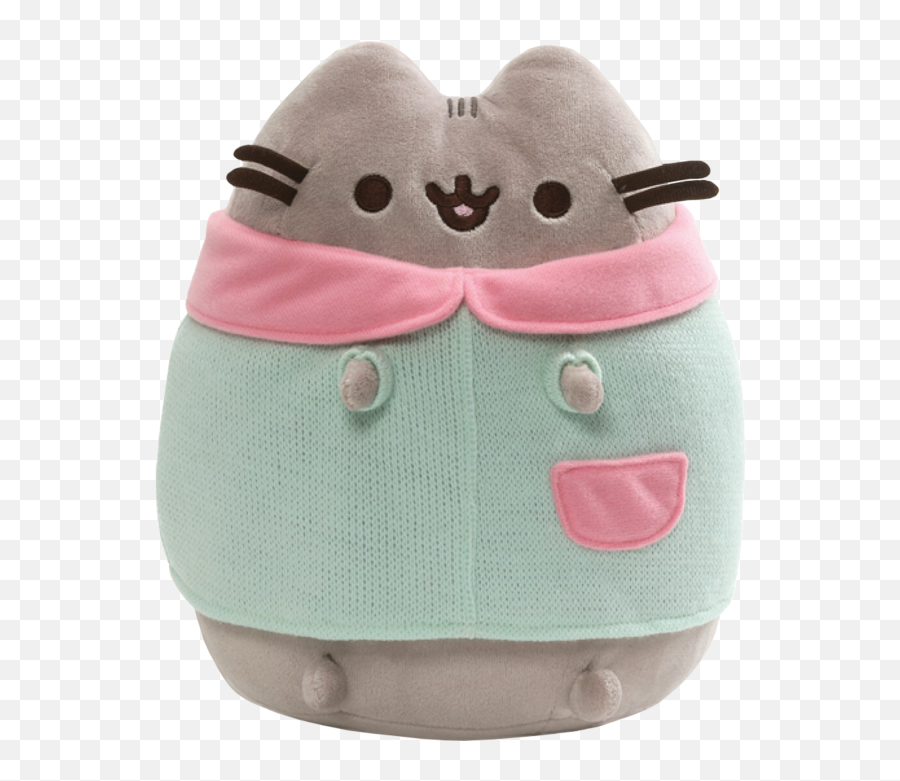 Pusheen - Winter Pusheen With Sweater 9u201d Plush By Gund Emoji,Pusheen Cat Emotions Shirt Pj Pants