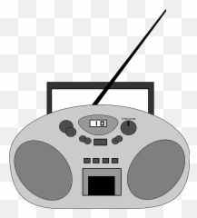 Radio Boom Box Clipart Free Download Transparent Png Emoji,Stereo Emoticon