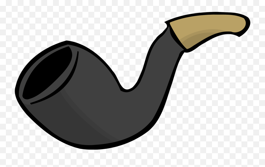 Smoking Pipe Clipart - Snowman Pipe Clipart Emoji,Shofar Emoji