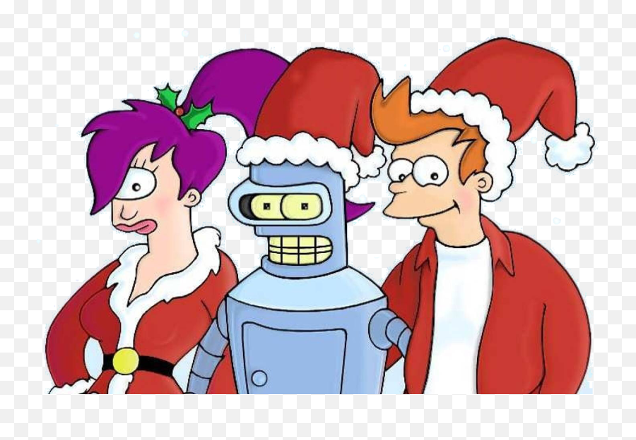 An Xmas Xarol U2013 Futurama Worlds Of Tomorrow Addicts Emoji,Funny Emoticons For Christmas And Chanukah