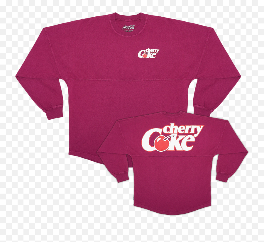 Cherry Coca - Cola X Spirit Jersey Unisex Ls Tee Emoji,Cola Emoji