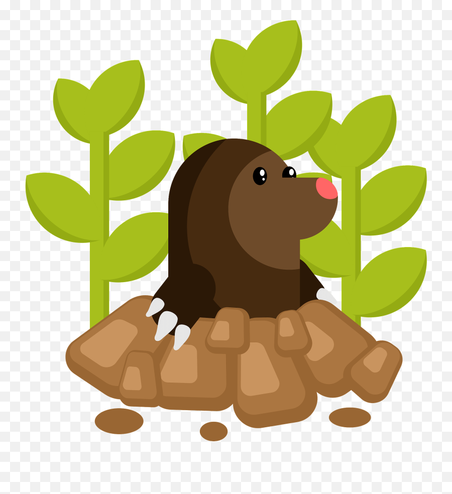 Mole Animal Clipart - Mole Animal Clipart Emoji,Mole Emoji