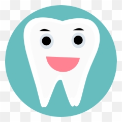 Tooth Smiling Icon - Desenho Dente Sorrindo Png Emoji,Medical Emoticon