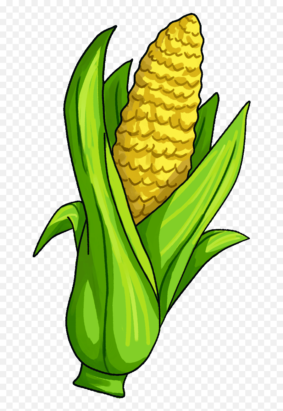 Corn - Single Vegetables And Fruits Clipart Emoji,Corn Cob Emoji