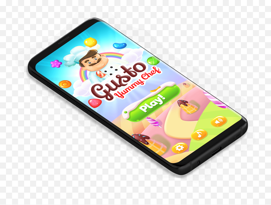 Gusto Yummy Chef - Match 3 Fruit Candy Puzzle Game Epic Smartphone Emoji,Emoji Candies