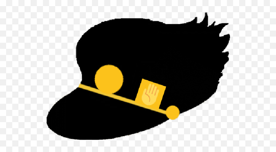 Jotaro Hat Emoji - Jotaro Hat Png Transparent,Cap Emoji