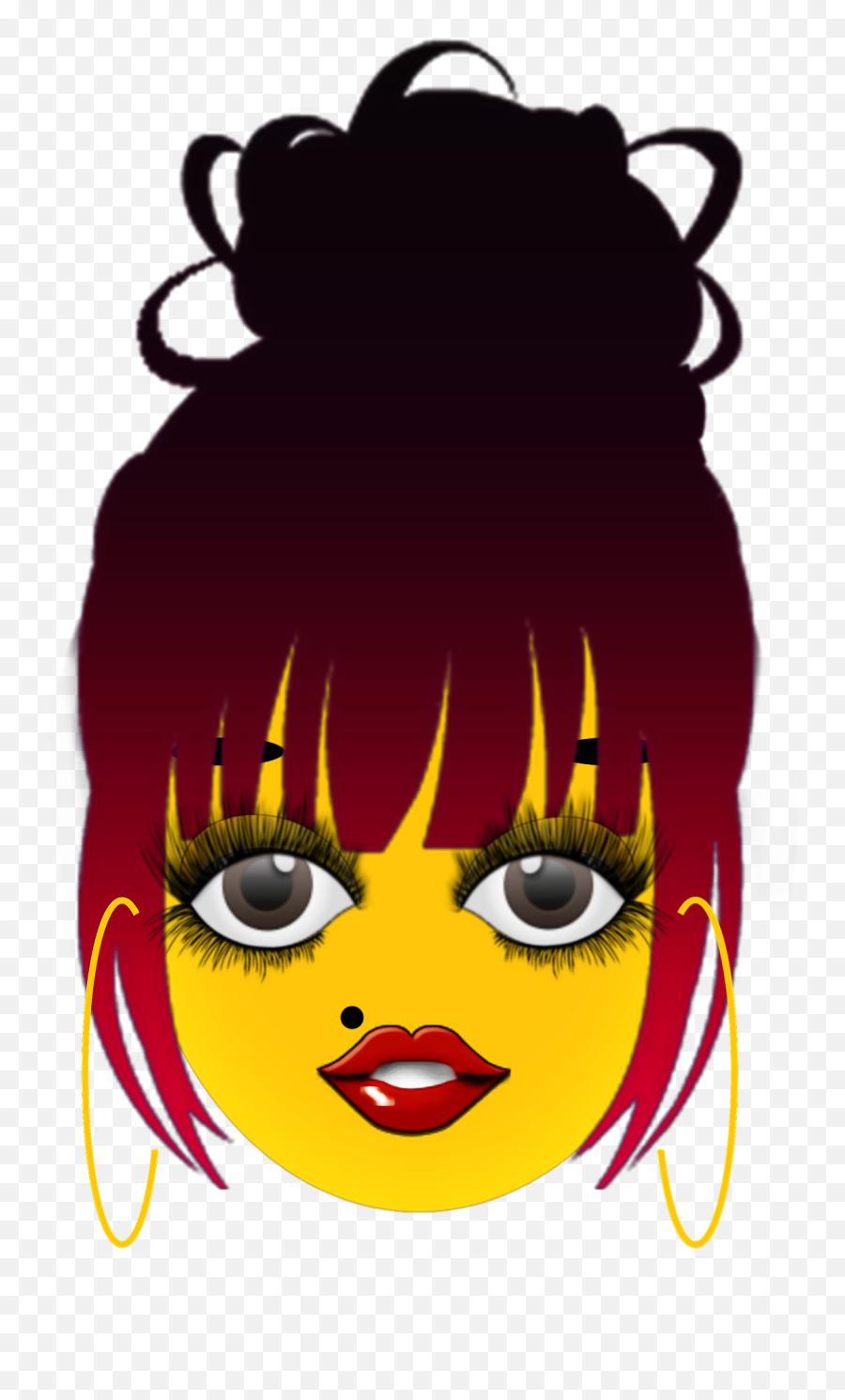 Emoji Emojigirl Sticker - Hair Design,Bun Emoji