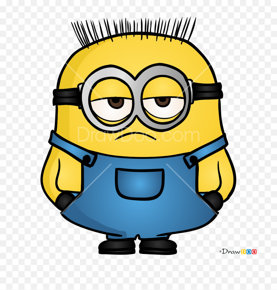 How To Draw Minion Jerry Despicable Me - Draw A Minion Jerry Emoji,Emoji Minions