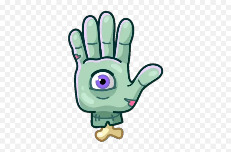 Zombie Hand Stickers For Whatsapp - Sticker Para Whatsapp Zombies Emoji,Zombie Emoji