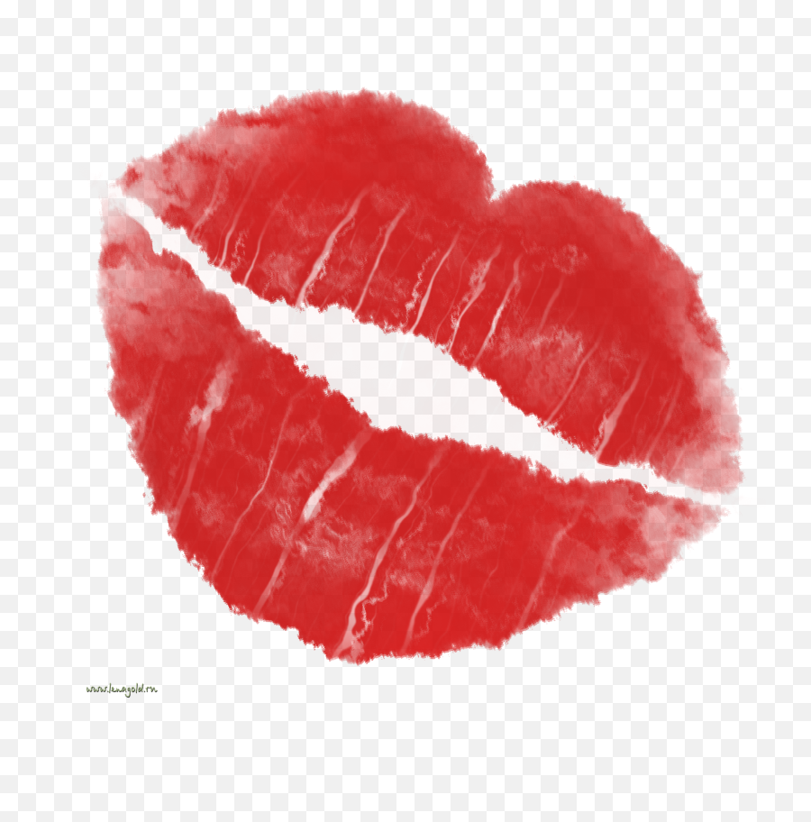 Lips Kiss Png Image - Red Lipstick Heart Transparency Emoji,Lip Print Emoji