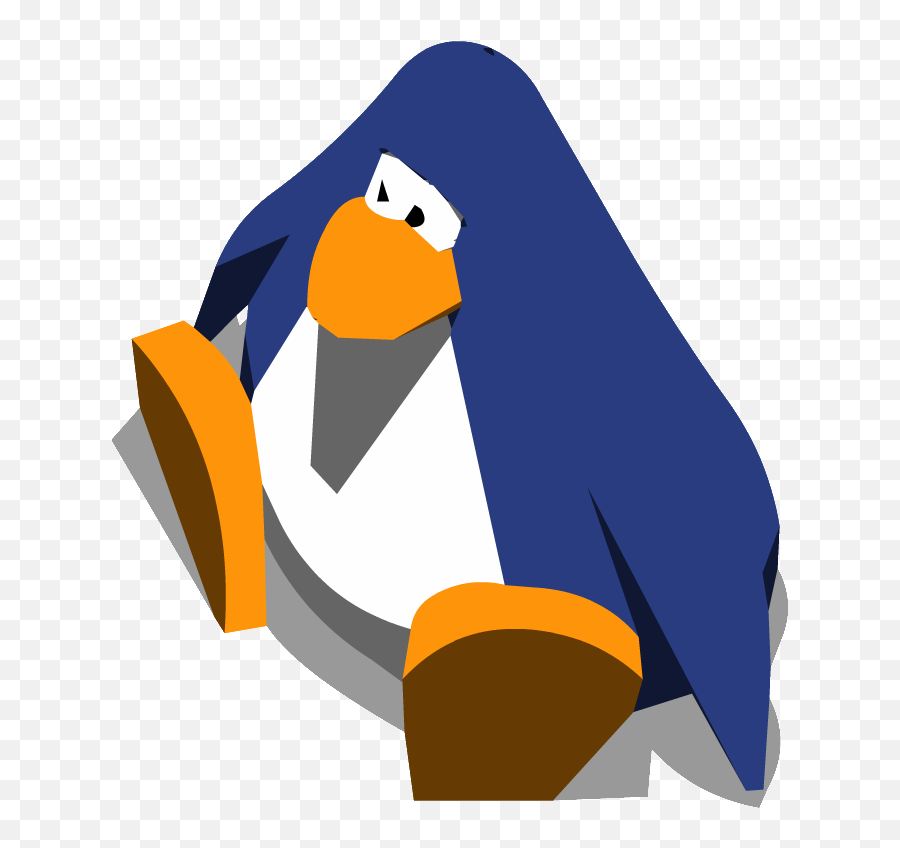 Sit Penguin - Club Penguin Penguin Png Emoji,Penguin Emoji