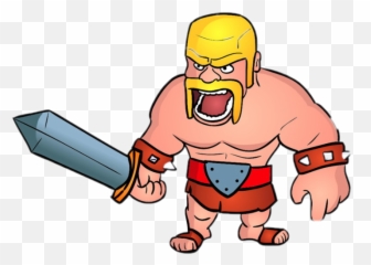 Barbarian Sticker Emoji,Strong Man Emoji Art