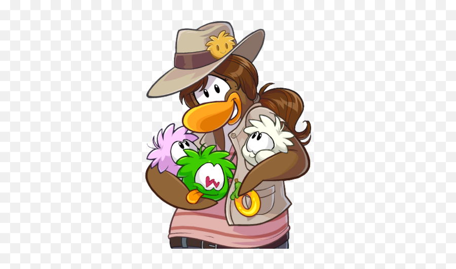 Puffle Handler Disney Wiki Fandom - Club Penguin Mascots Ph Emoji,Emoji Mosaic Yodeling Kid