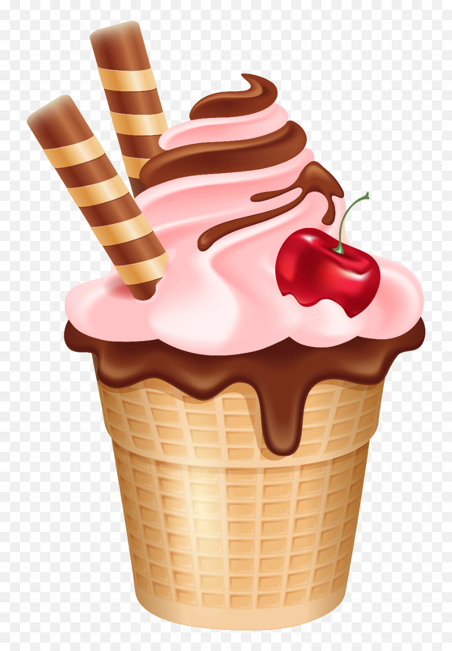 Icecream Desserts Dessert Sticker By Jessica Knable - Ice Cream Dessert Clipart Emoji,Emoji Desserts