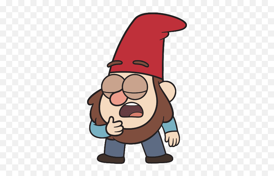 Vk Sticker 18 From Collection Gnomes From Gravity Falls - Transparent Gravity Falls Gnome Emoji,Gravity Falls Emojis