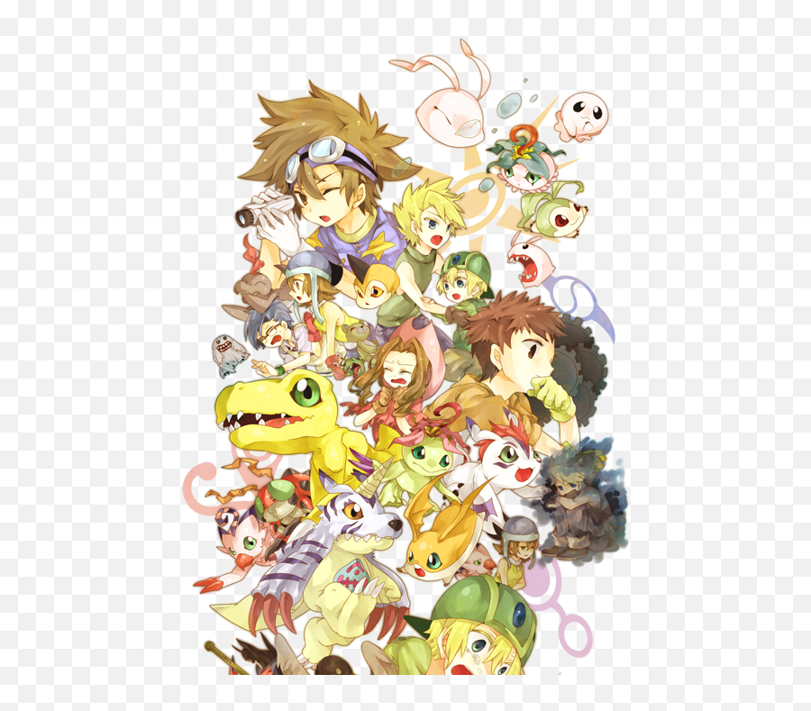 Digimon Digital Monsters Digimon - Digimon Adventure 01 Transparent Emoji,Emoticon Digimon Meme
