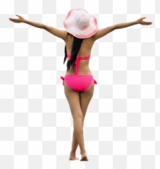 Woman On Beach Png U0026 Free Woman On Beachpng Transparent - Women Beach Png Emoji,Sexy Bikini Emoji