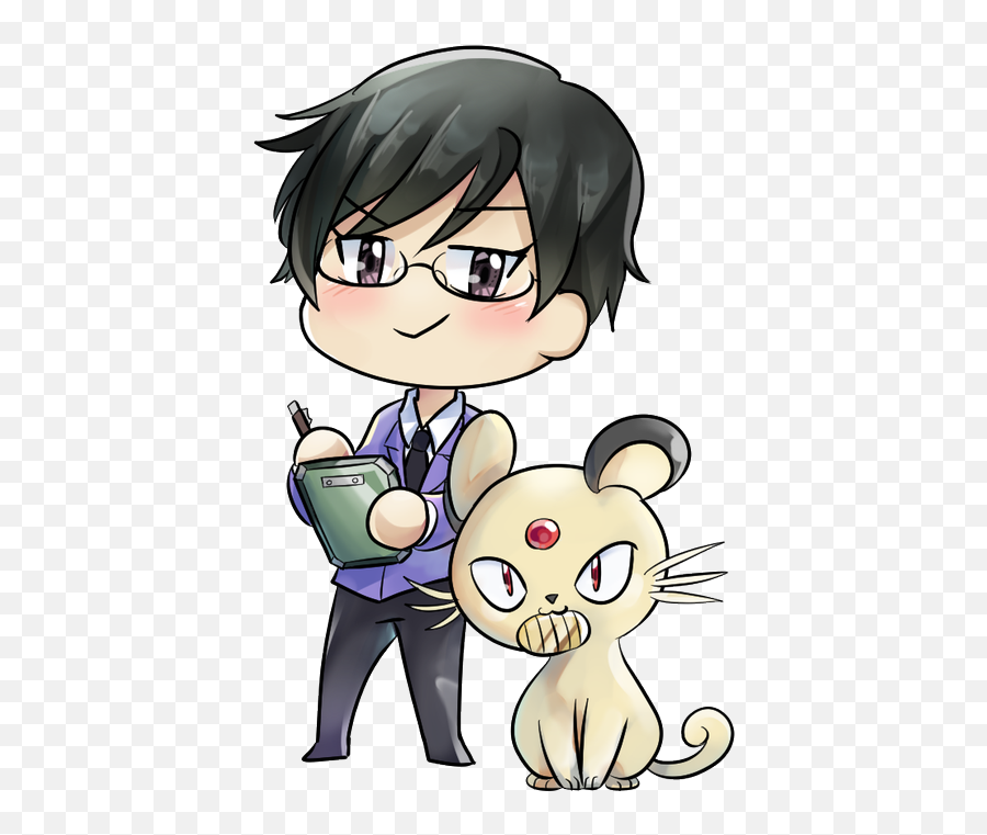 Ohshctwitter - Ohshc As Pokemon Emoji,Mori Ouran Emotion