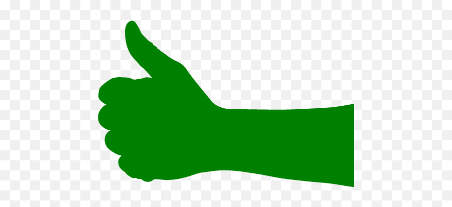Green Thumbs Up 2 Icon - Transparent Purple Thumbs Up Emoji,Green Thumb Emoticon