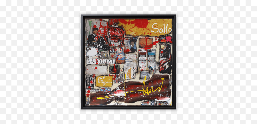 Large Paintings Basquiat - Poster Frame Emoji,Art Representing Emotions
