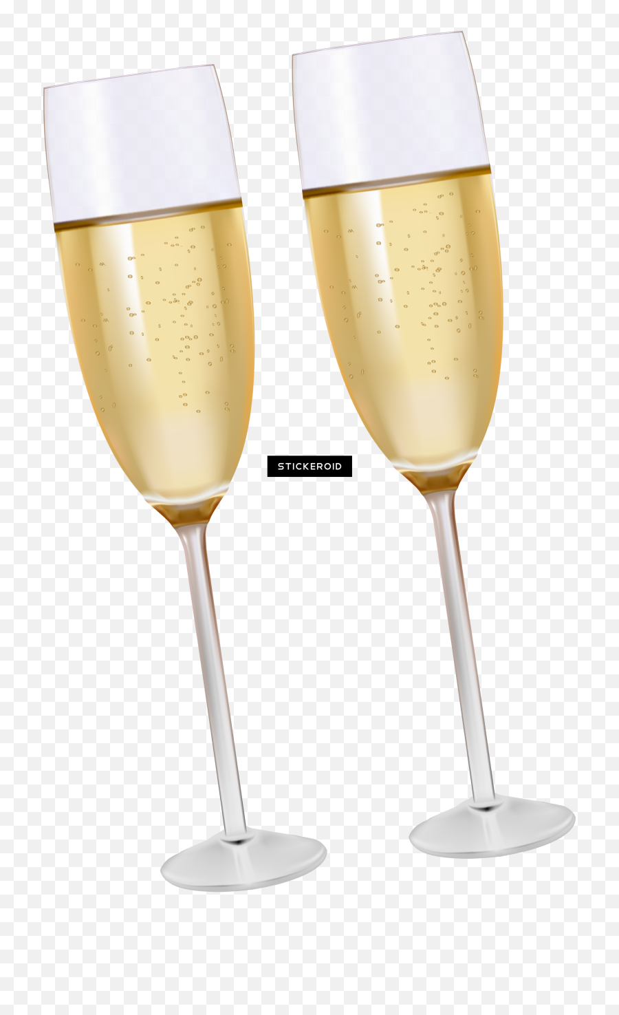 Empty Wine Glass Png Emoji,Clinking Champagne Emoji