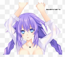 Security Detail Neptune X Writer - Her Desirelemon Emoji,Ran Ran Neptunia Emoticon