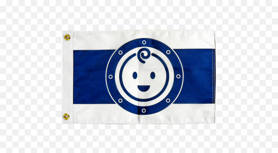 Custom Boat Flag - Happy Emoji,Usa Flag Emoticon
