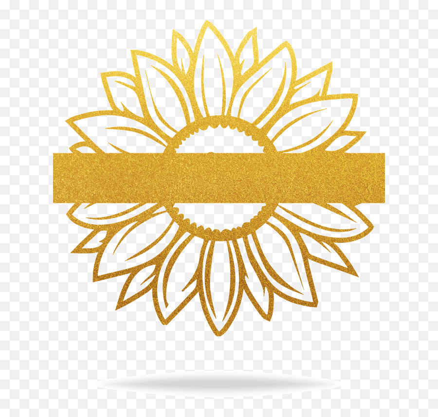 Personalized Sunflower Laser Cut Steel Sign Great For Mom Gardener Lover Of Flowers - Multi Sizes U0026 Colors Emoji,Gardener Emoji