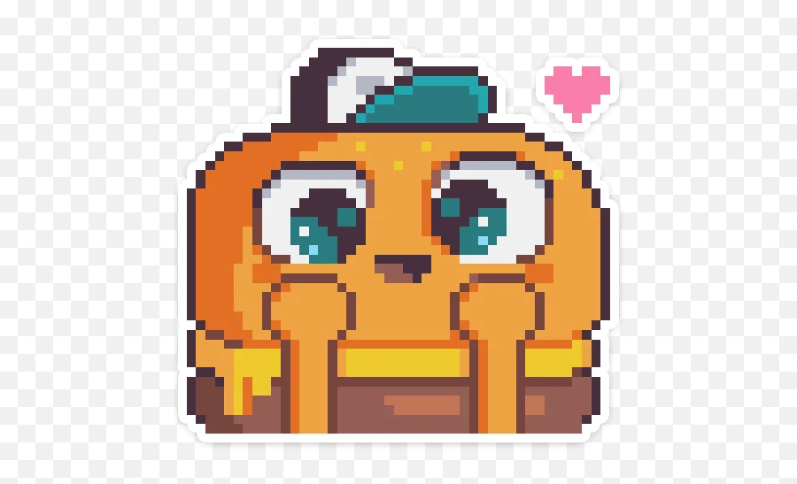 Telegram Sticker From Pack Emoji,Pixelated Galaxy Emoji