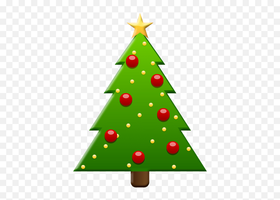 2013 Christmas Clip Art - Transparent Clear Background Christmas Tree Clipart Emoji,Christmas Ornament Emoji