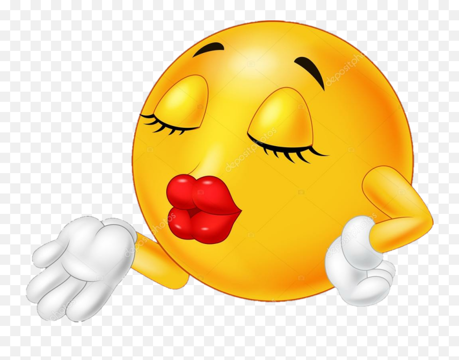 Muah Mucuk Kiss Emoji Sticker By Welcome - Smiley Kiss,Kiss Emoji
