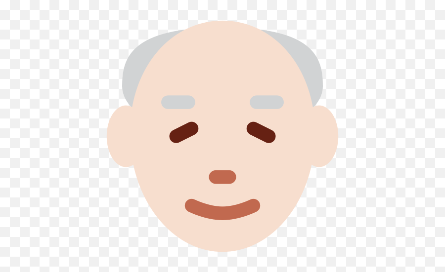 Old Man Emoji With Light Skin Tone Meaning And Pictures - Man,Old Couple Emoji