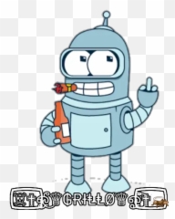 Futurama Frases Stickers Para Whatsapp - Bender Emoji,Futurama Emojis