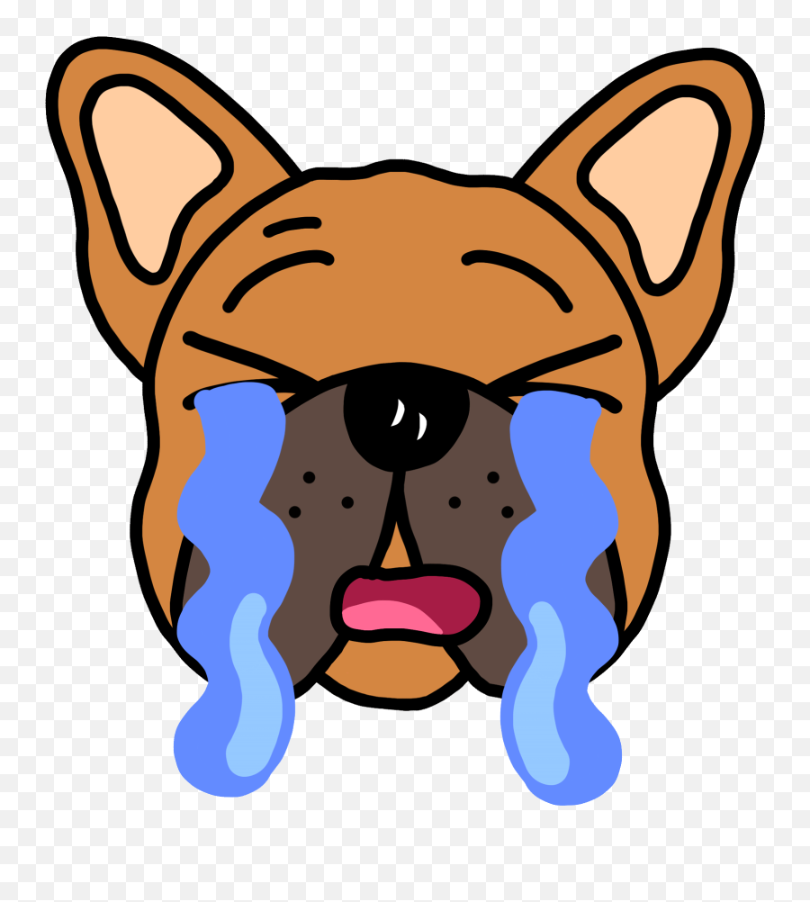Download Sad Dog Gif Cartoon Png Base Anime Transparent - Happy Emoji,Sad Puppy Face Emoticon