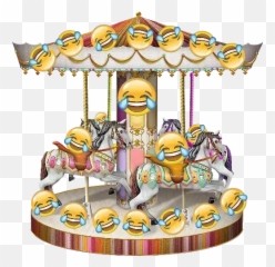 Emojismilecry Whatsapp Stickers - Stickers Cloud Fair Horse Ride Png Emoji,Abcd Emoji