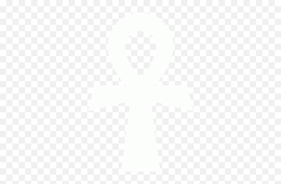 White Ankh Icon - Ankh Icon Emoji,Ankh Symbol Emoticon