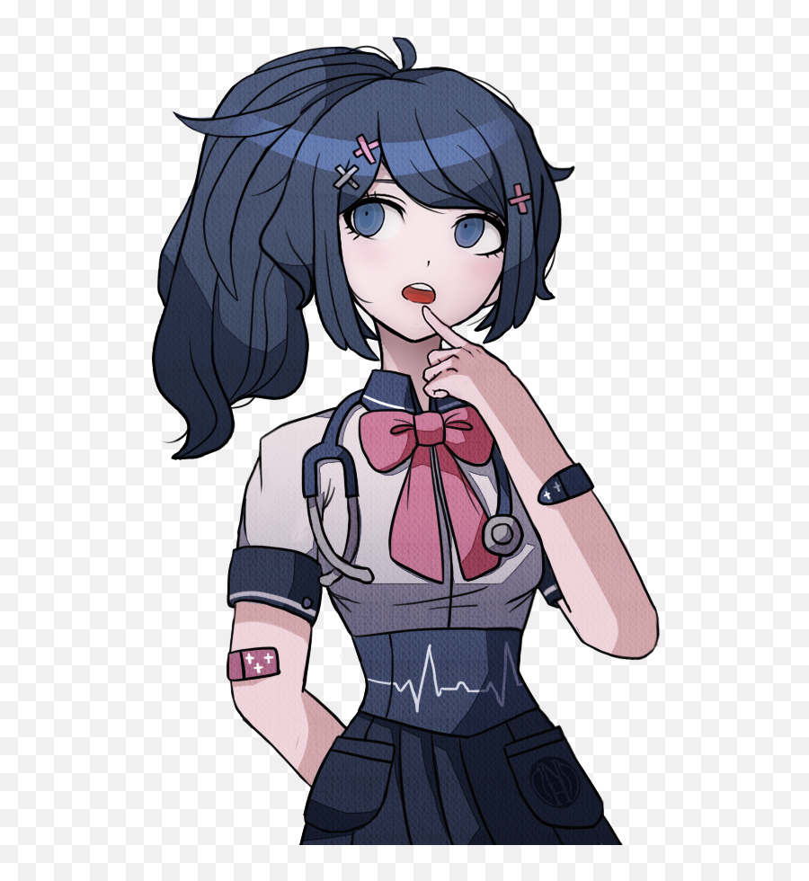 Danganronpa Characters - Danganronpa Girl Sprite Edits Emoji,Leon Kuwata Emoticon