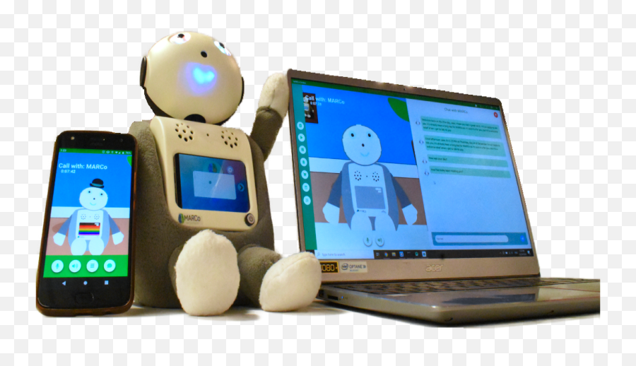 Get Marco - Marco Office Equipment Emoji,The Talking Robot With Emotion