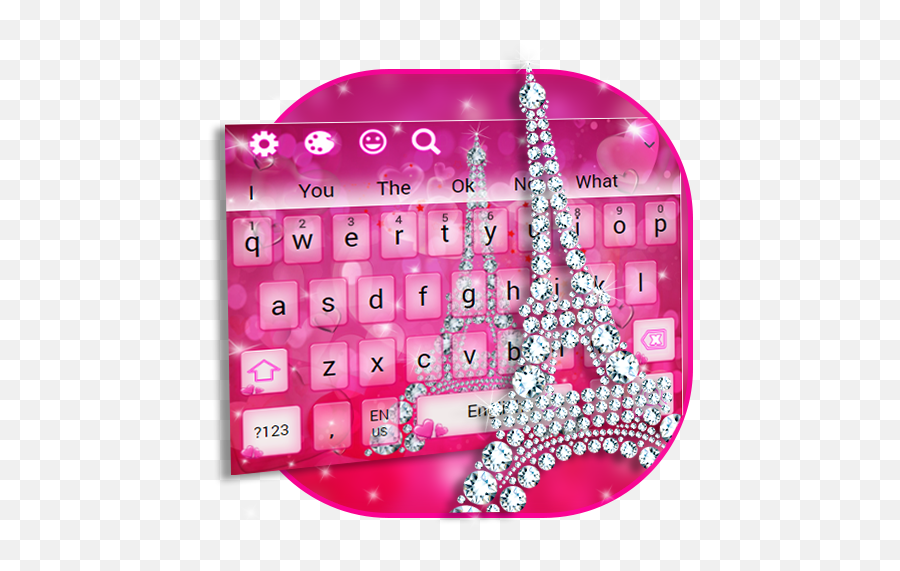 Diamond Tower Keyboard For Android - Download Cafe Bazaar Girly Emoji,New Iphone Emojis Diamond