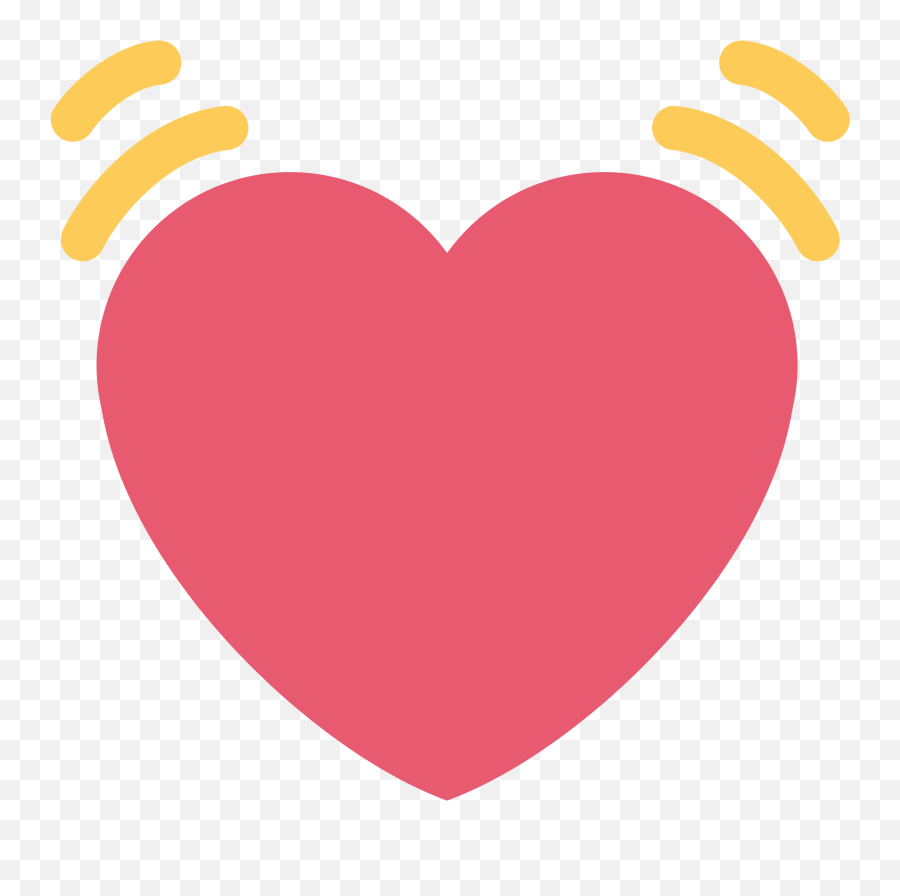 Ms - Beating Heart Emoji,Andriod Heart Emojis Png