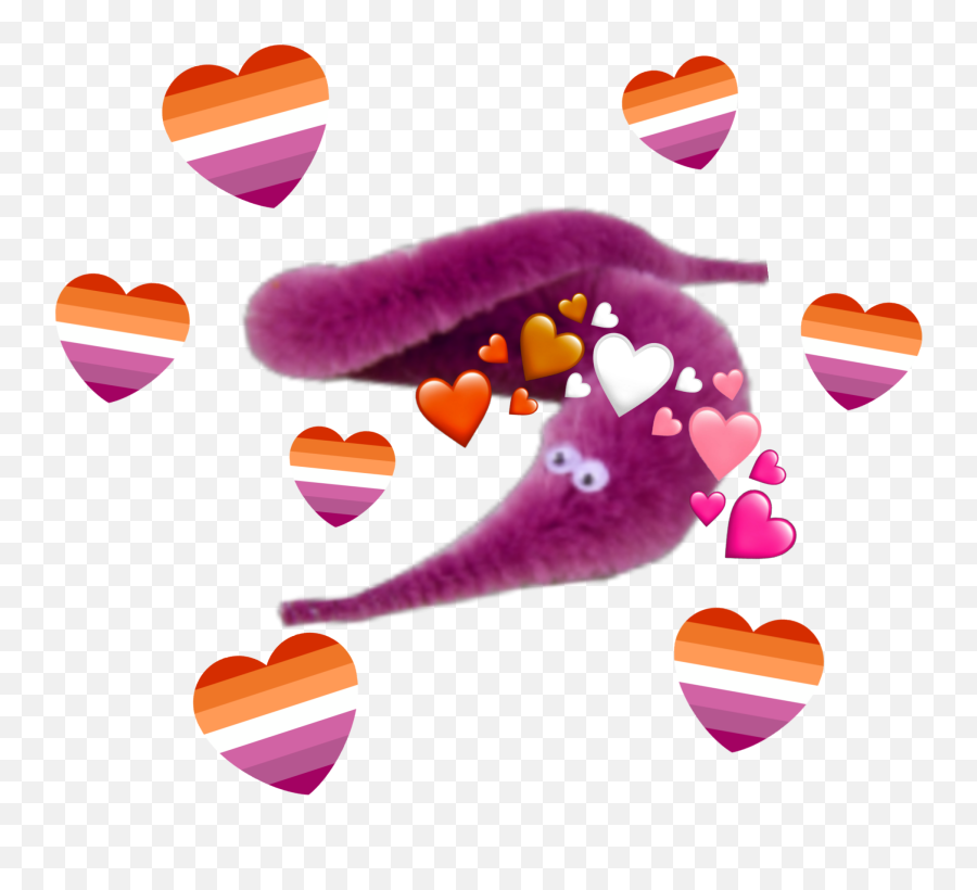 Worm Sticker By Gay - Girly Emoji,Gay Emoji App