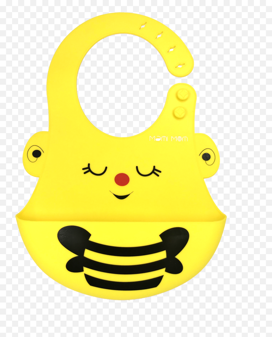 Quinton Silicone Bib Bee Potty Training - Dot Emoji,Potyy Emoticon