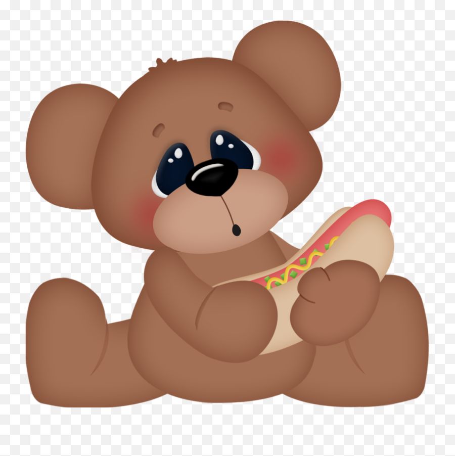 Teddy Bears Picnic Clip Art - Transparent Teddy Bear Picnic Clipart Emoji,Mama And Baby Bear Emoji