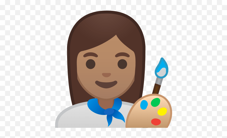 U200d Woman Artist Emoji With Medium Skin Tone Meaning And - Woman Emoji,Artist Pallette Emoji